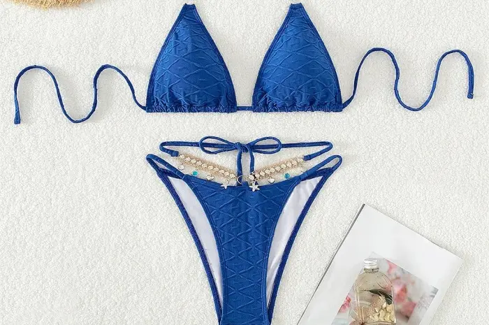 Rhinestone Embellished Bikini